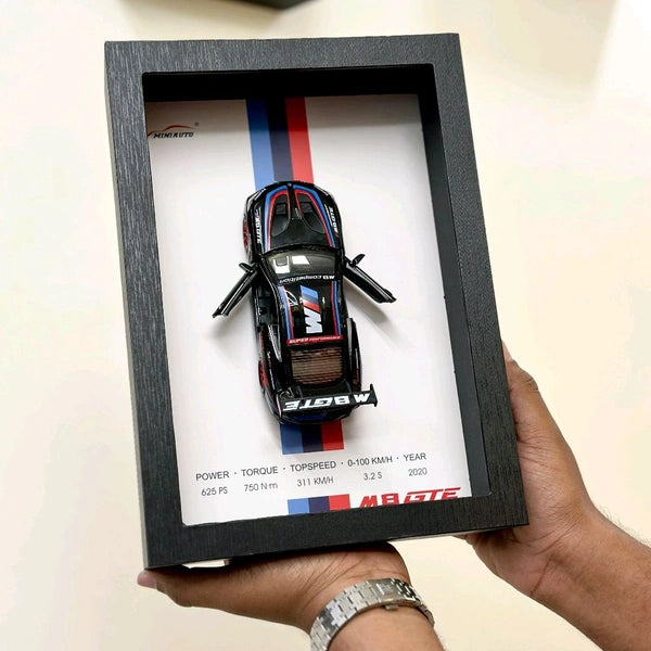 Premium Framed Car Model – 3D Wall Decor for Auto Enthusiasts, Unique Models