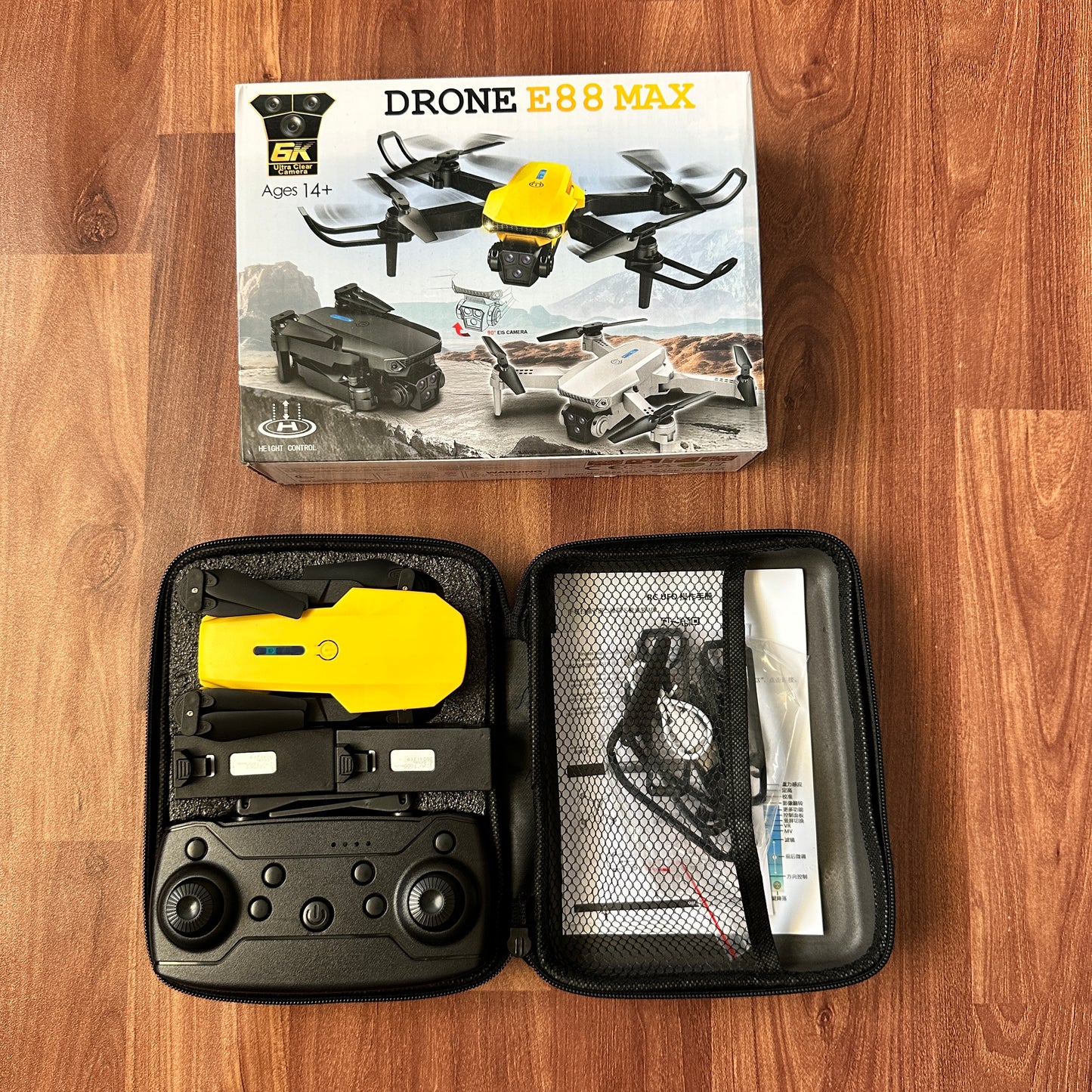 E88 pro max 3 Camera Dual Battery ๐ Drone
