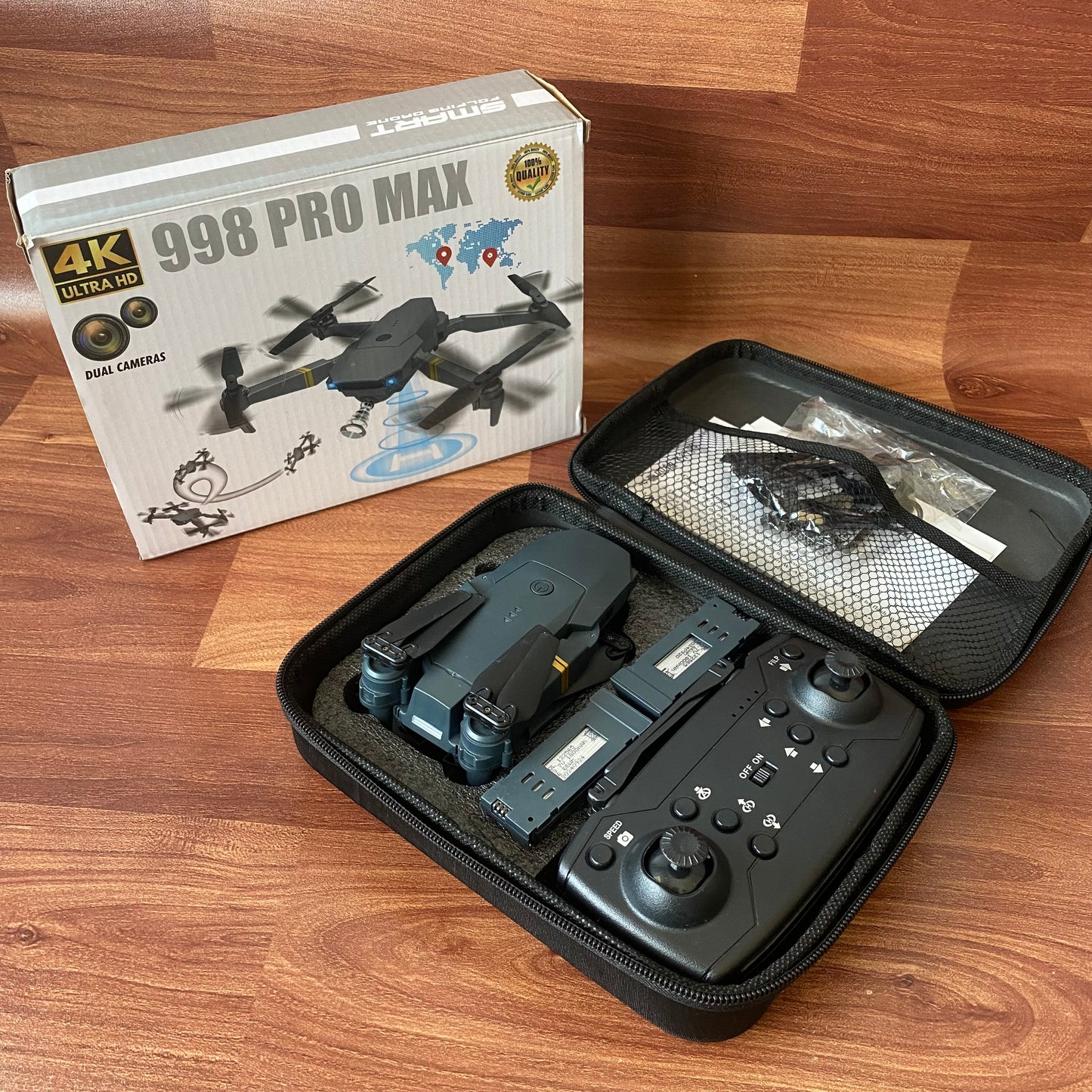 998 pro max drone with dual camera & dual battery
