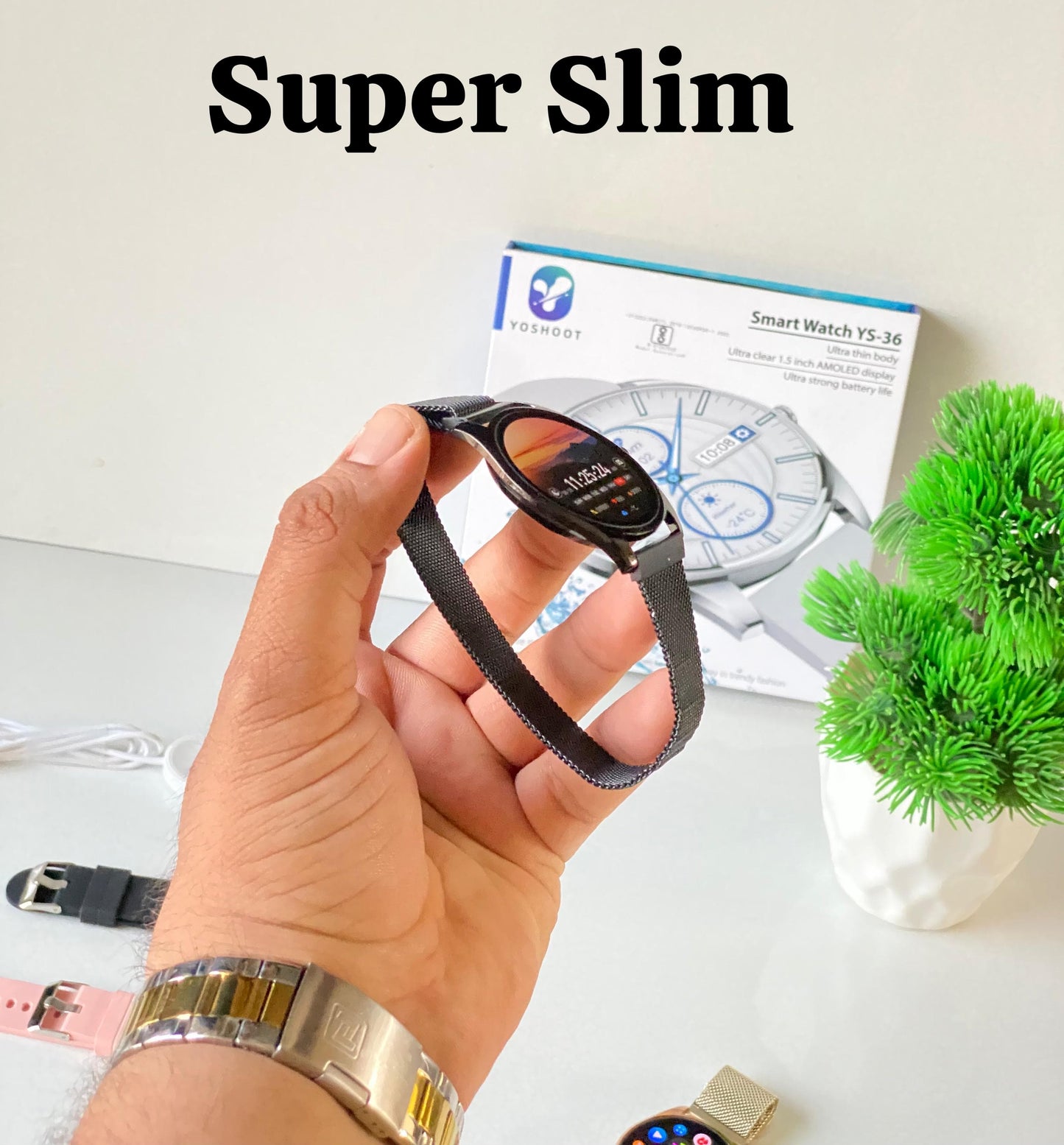 Slimmest SmartWatch YoShoot YS-36