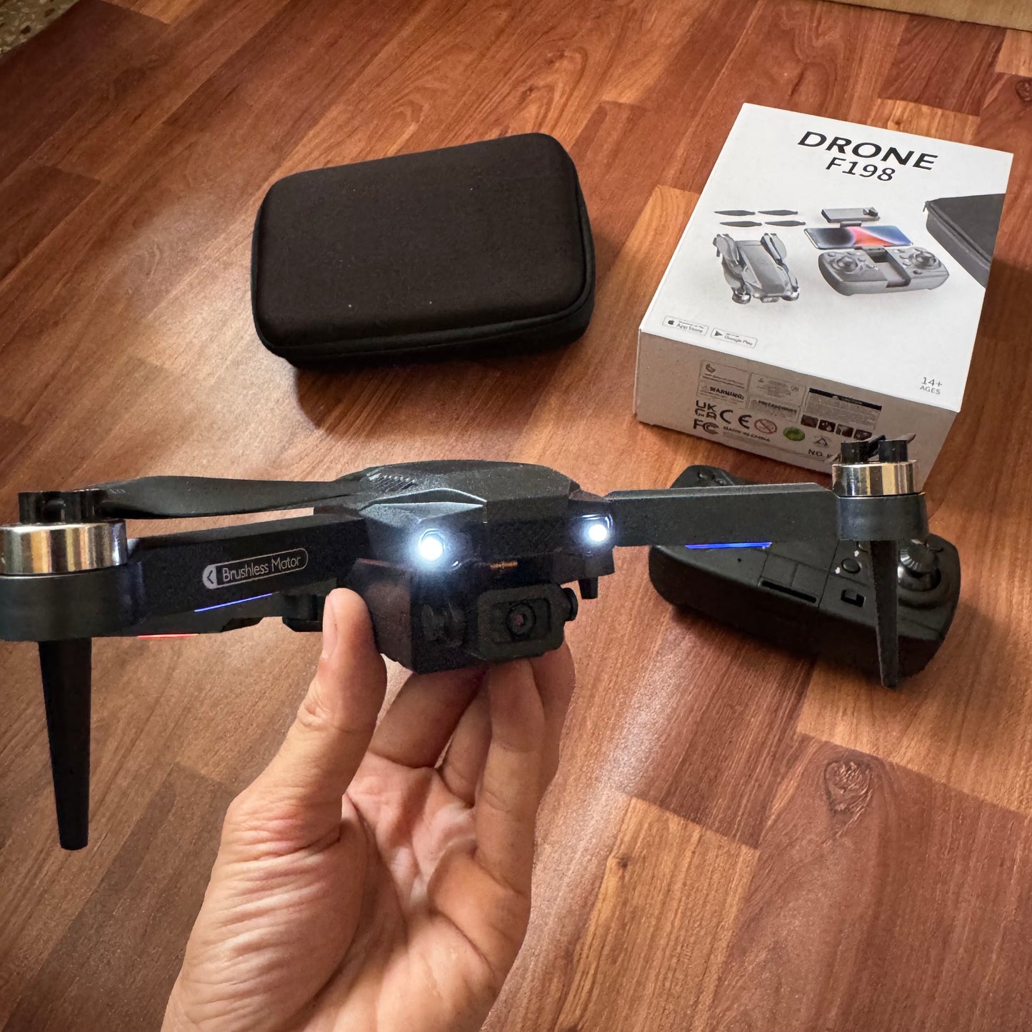 F198 Brushless Motor Drone