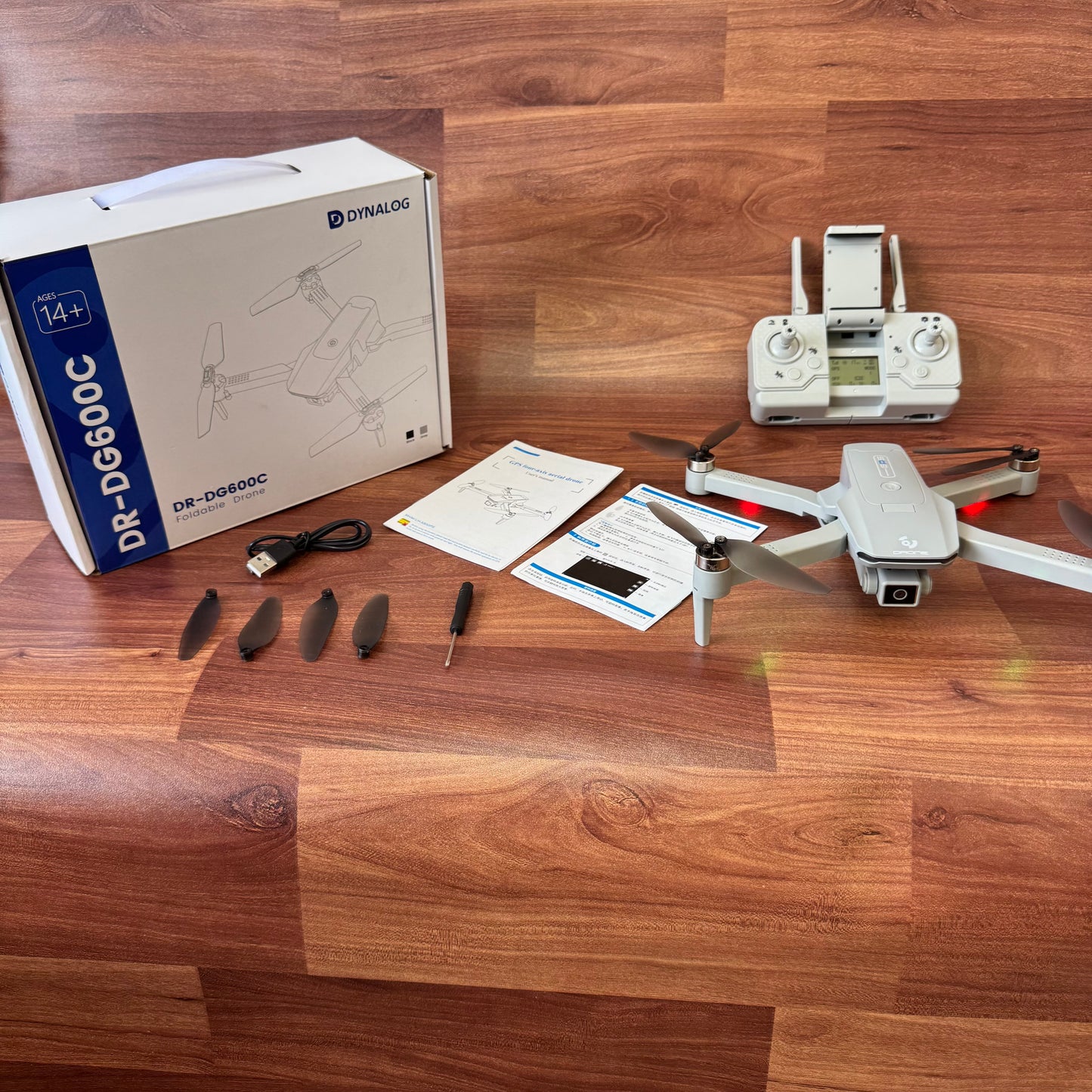 Dynalog GPS drone with brushless motor and gimbal camera