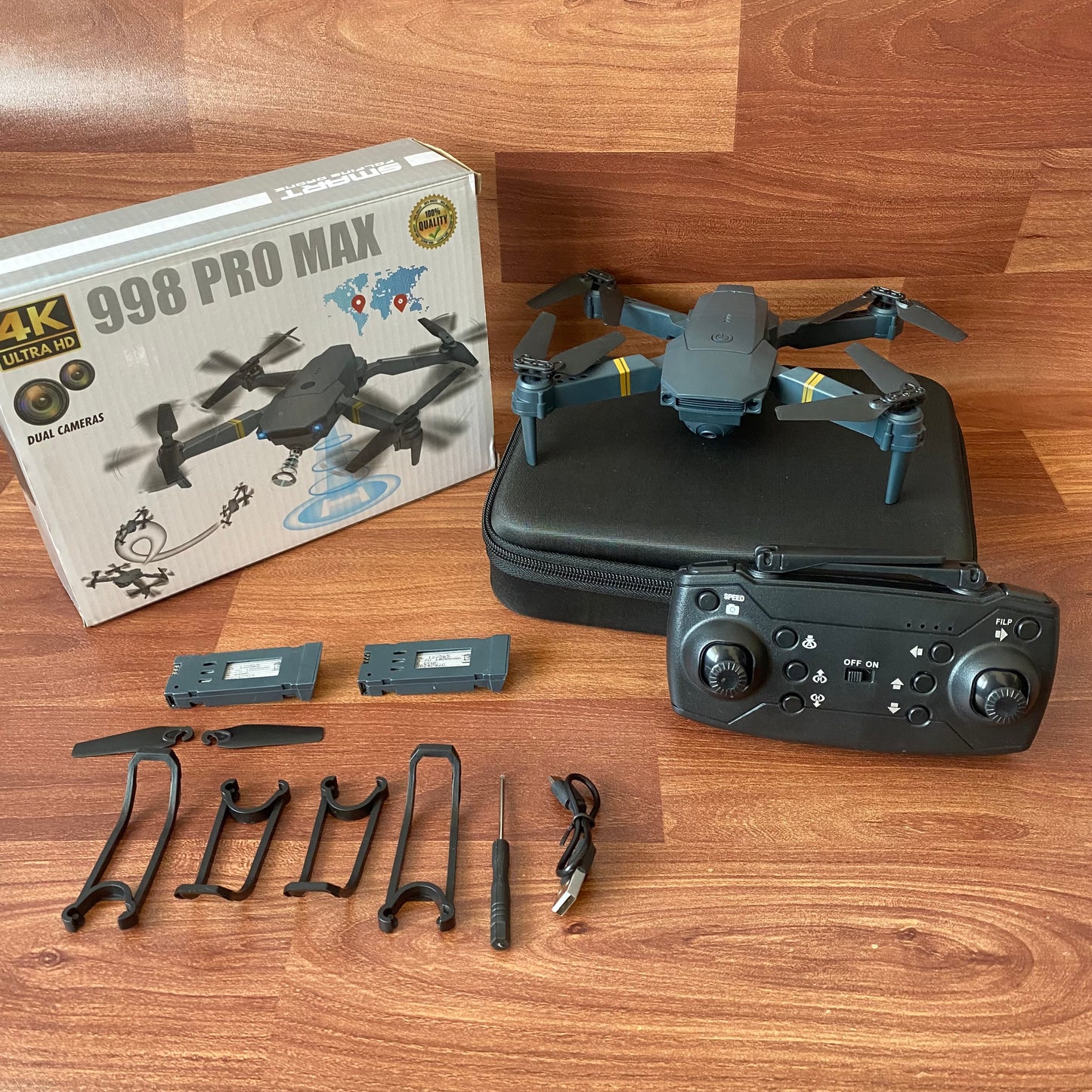 998 pro max drone with dual camera & dual battery