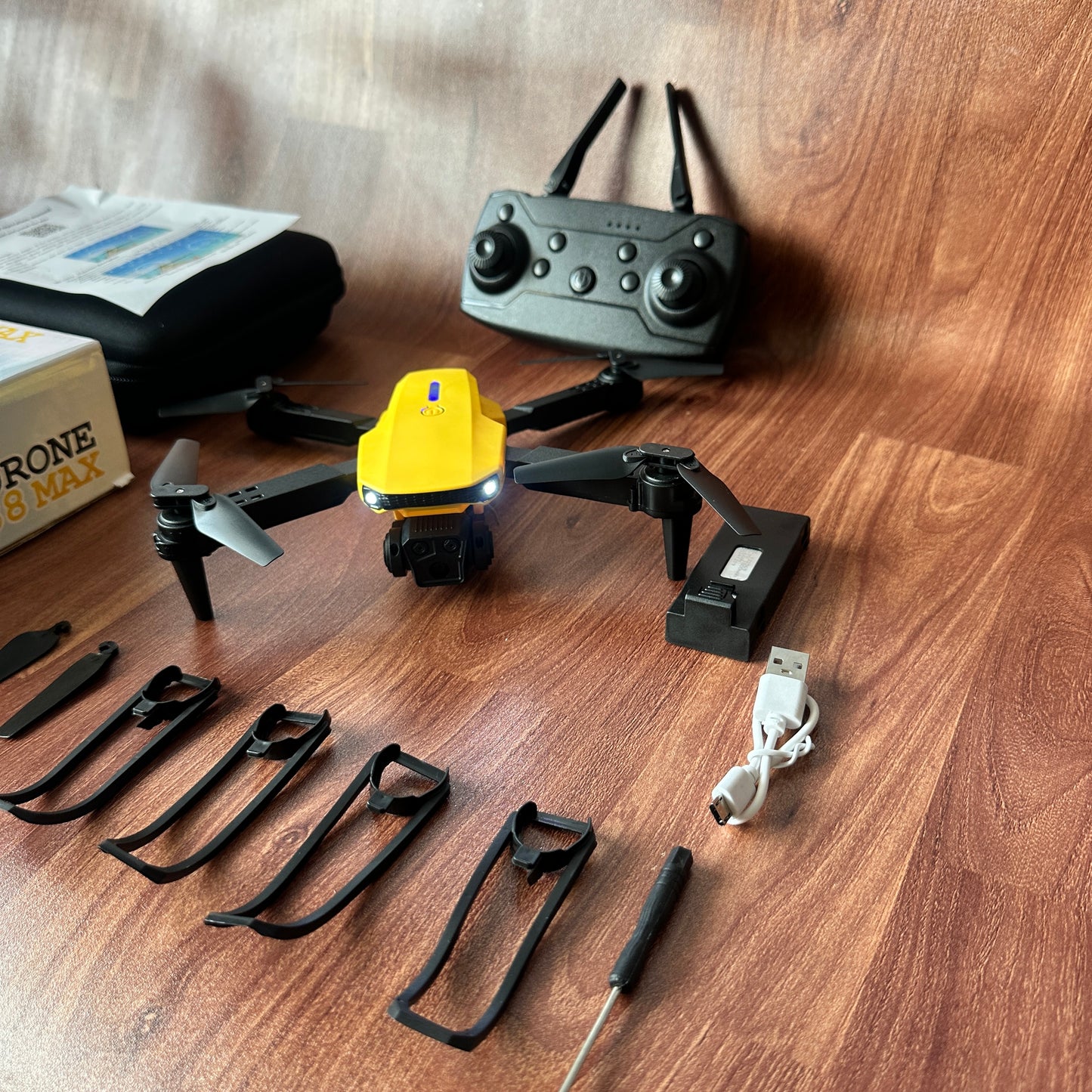 E88 pro max 3 Camera Dual Battery ๐ Drone