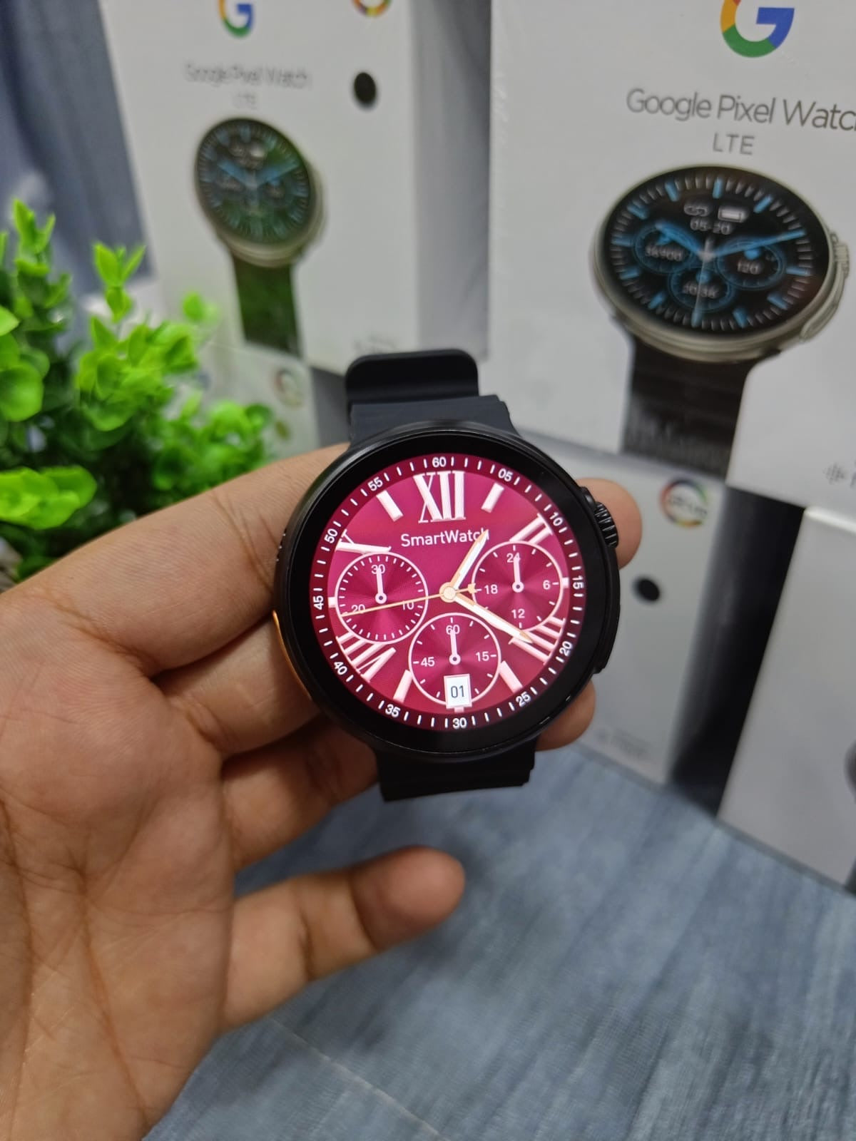 Super Amoled Display Smartwatch