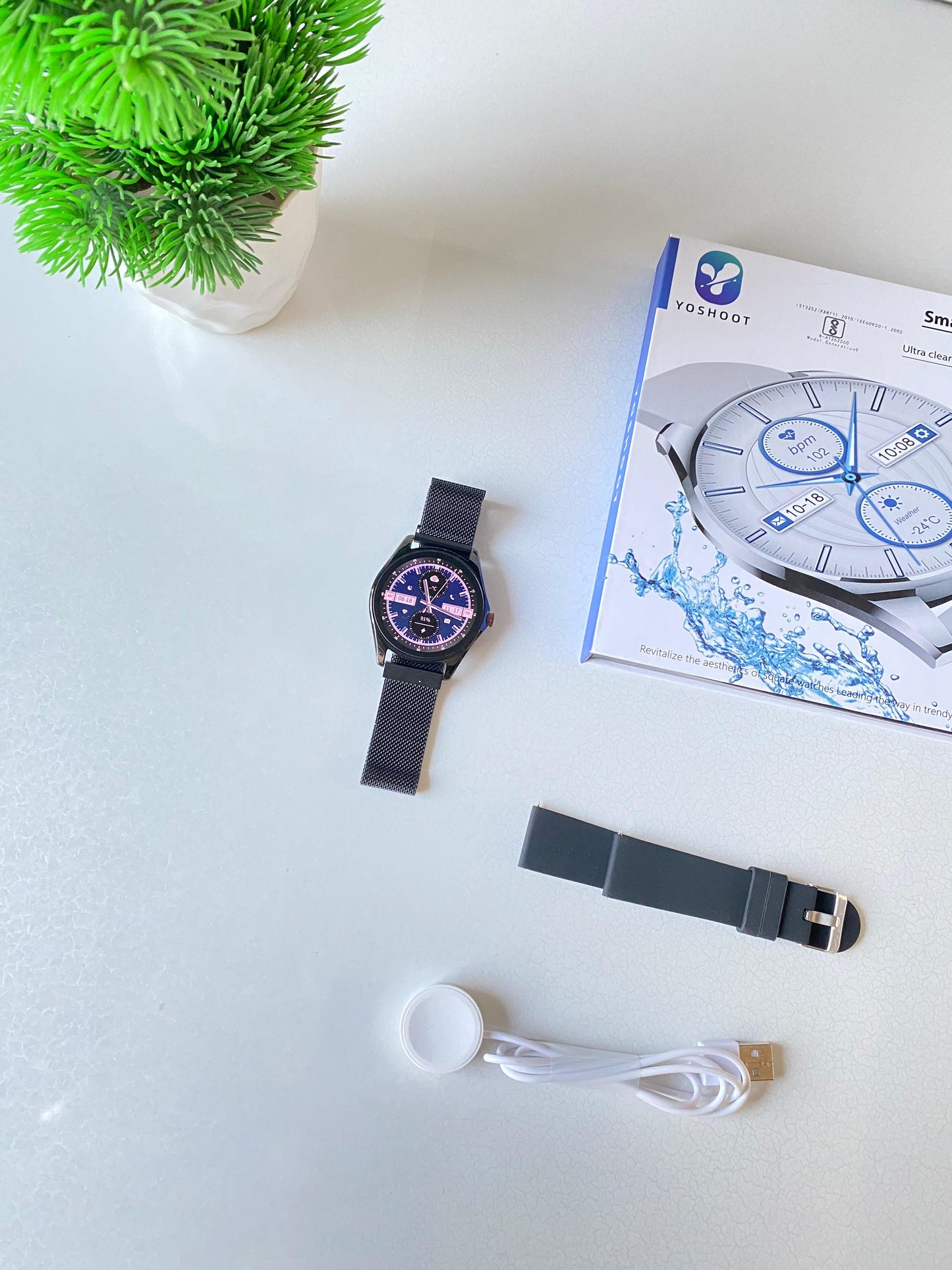 Slimmest SmartWatch YoShoot YS-36