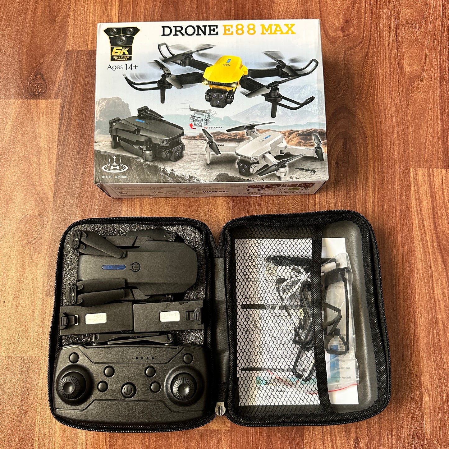 E88 pro max 3 Camera Dual Battery ๐ Drone
