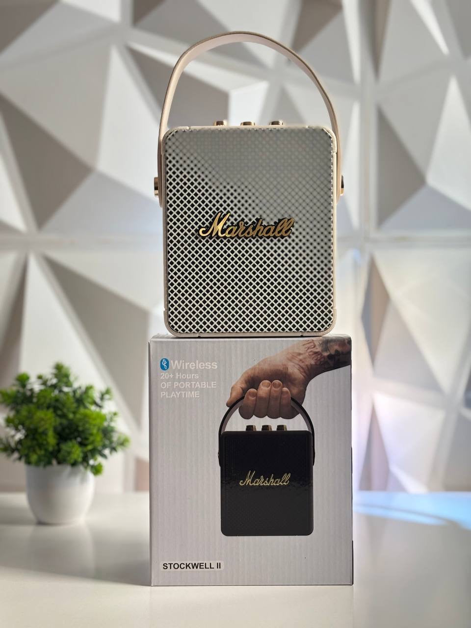 Authentic Stockwell II Portable Speaker Bluetooth Mini Wireless Bluetooth Speaker for IOS/Android/PC With 20+ Hours Of Playback (Pack Of 1)