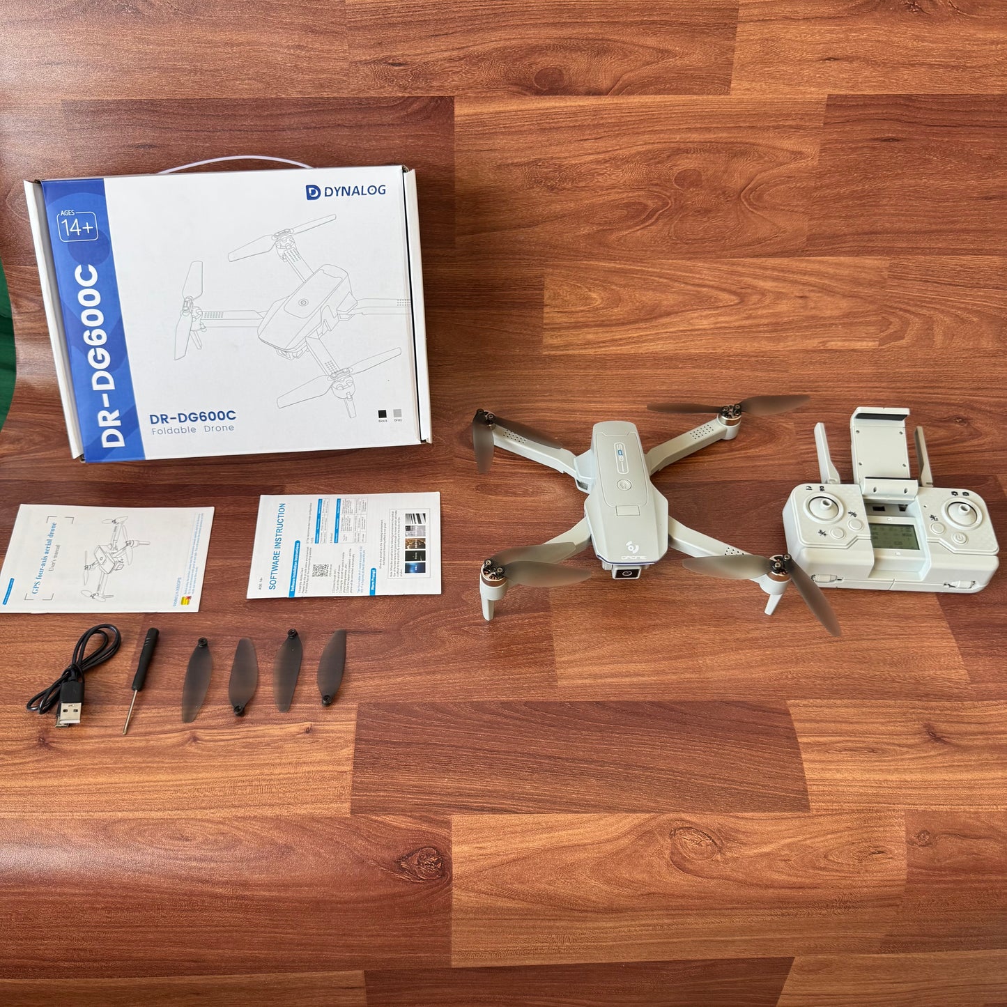 Dynalog GPS drone with brushless motor and gimbal camera