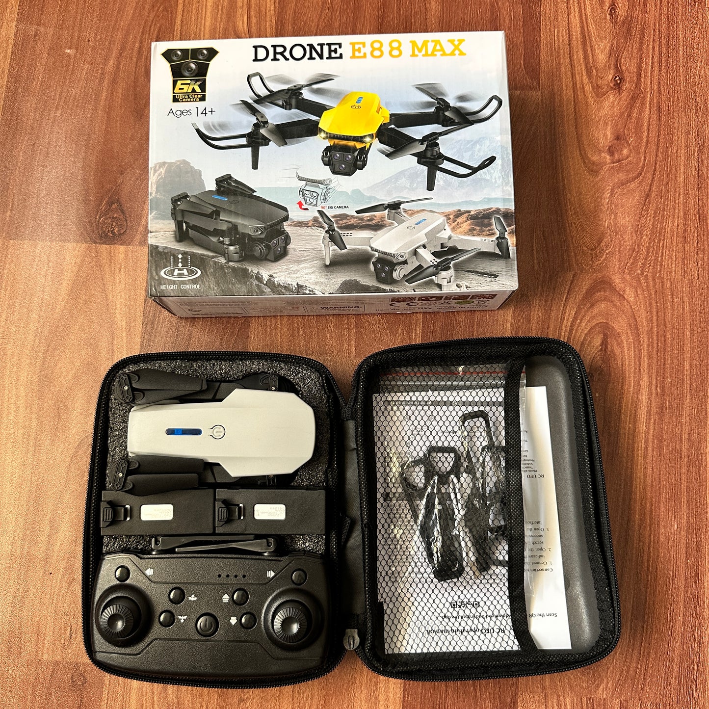 E88 pro max 3 Camera Dual Battery ๐ Drone