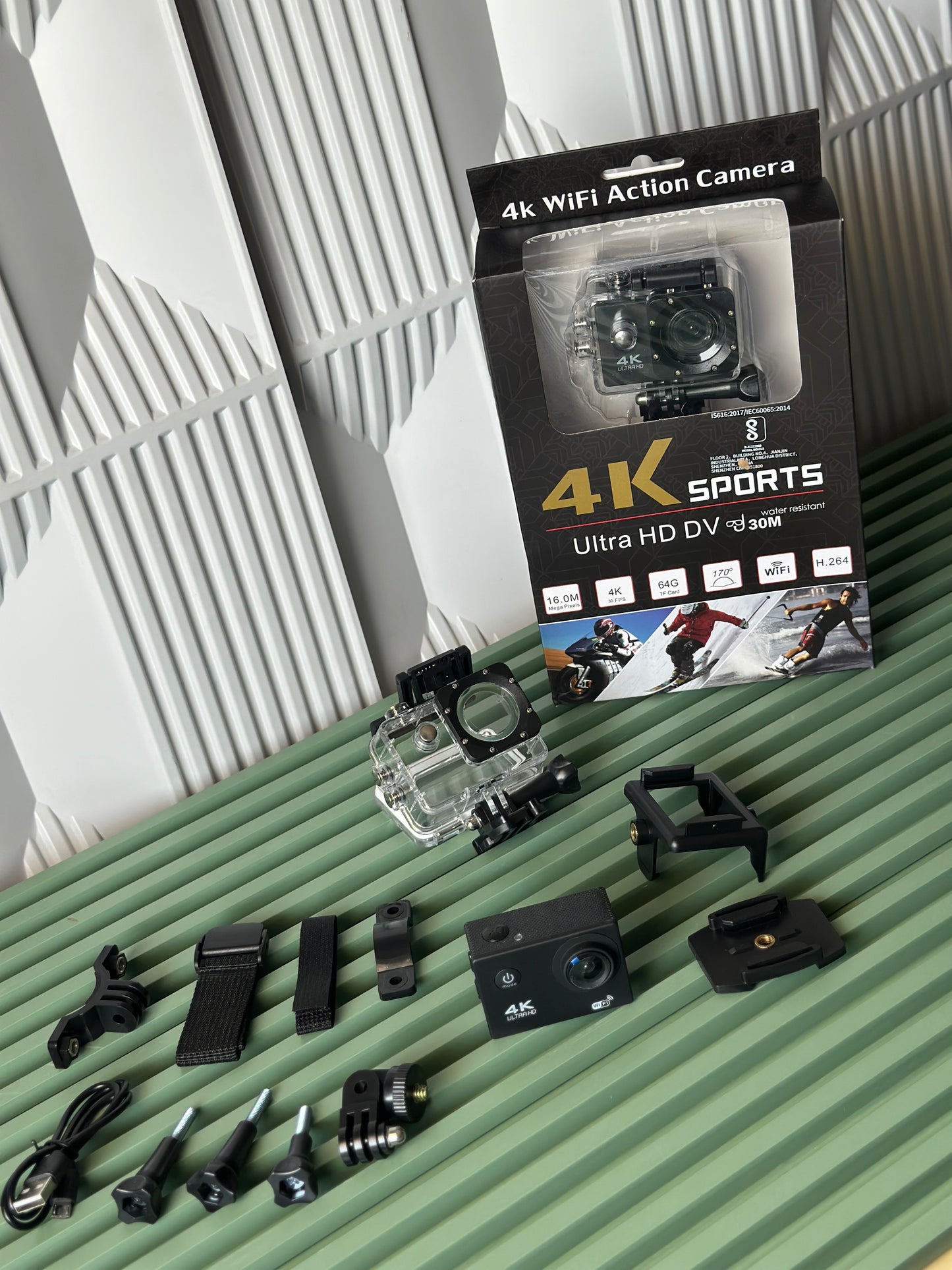 Sports Ultra, HD DV Action Camera 4K-WiFi