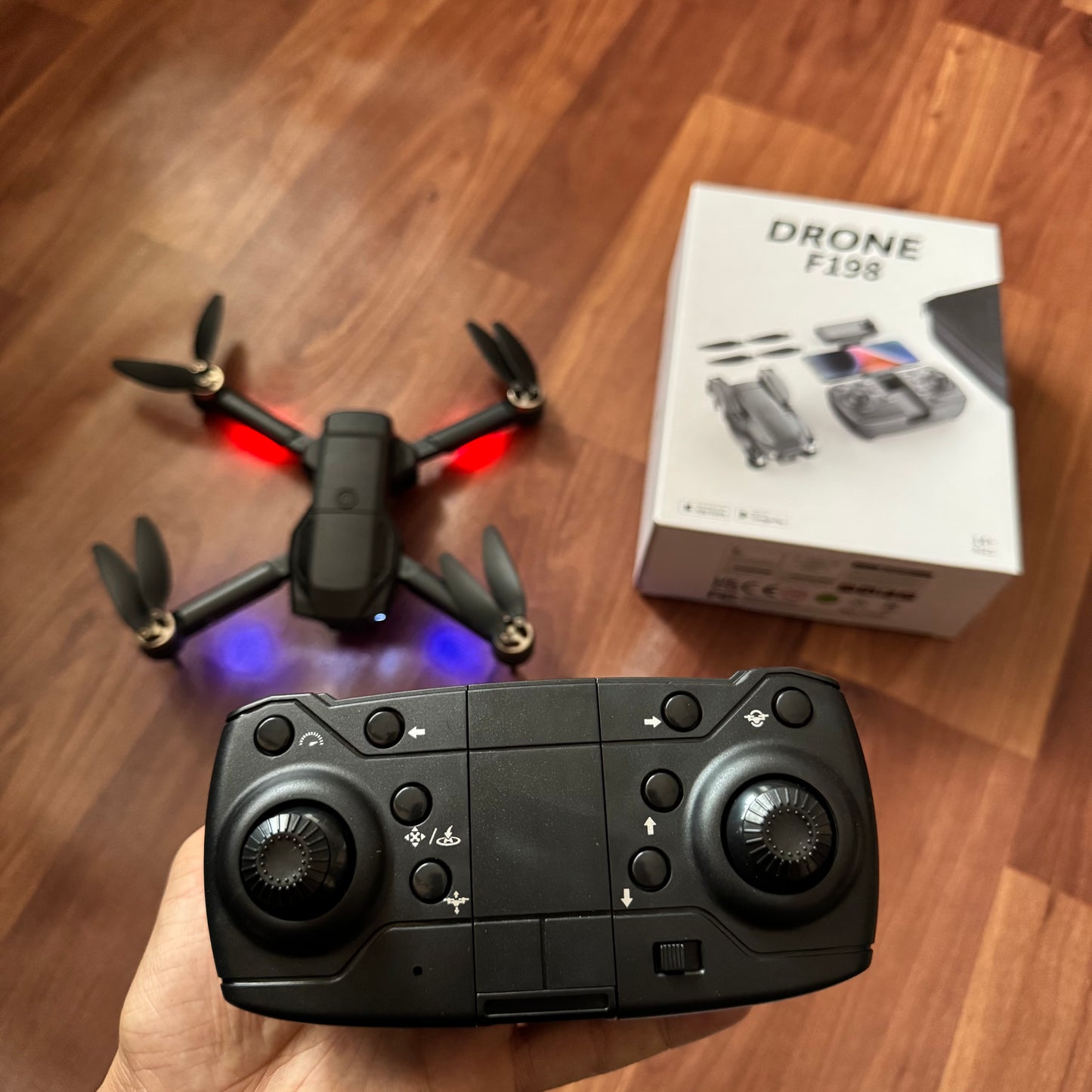 F198 Brushless Motor Drone