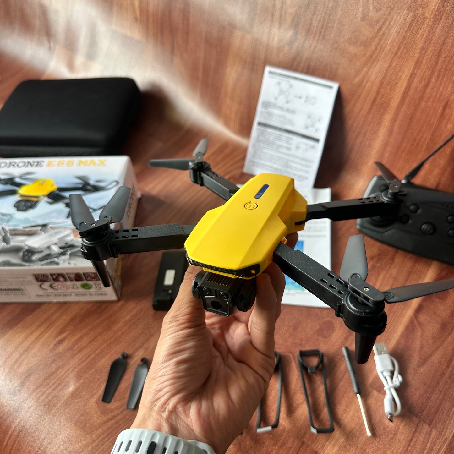 E88 pro max 3 Camera Dual Battery ๐ Drone