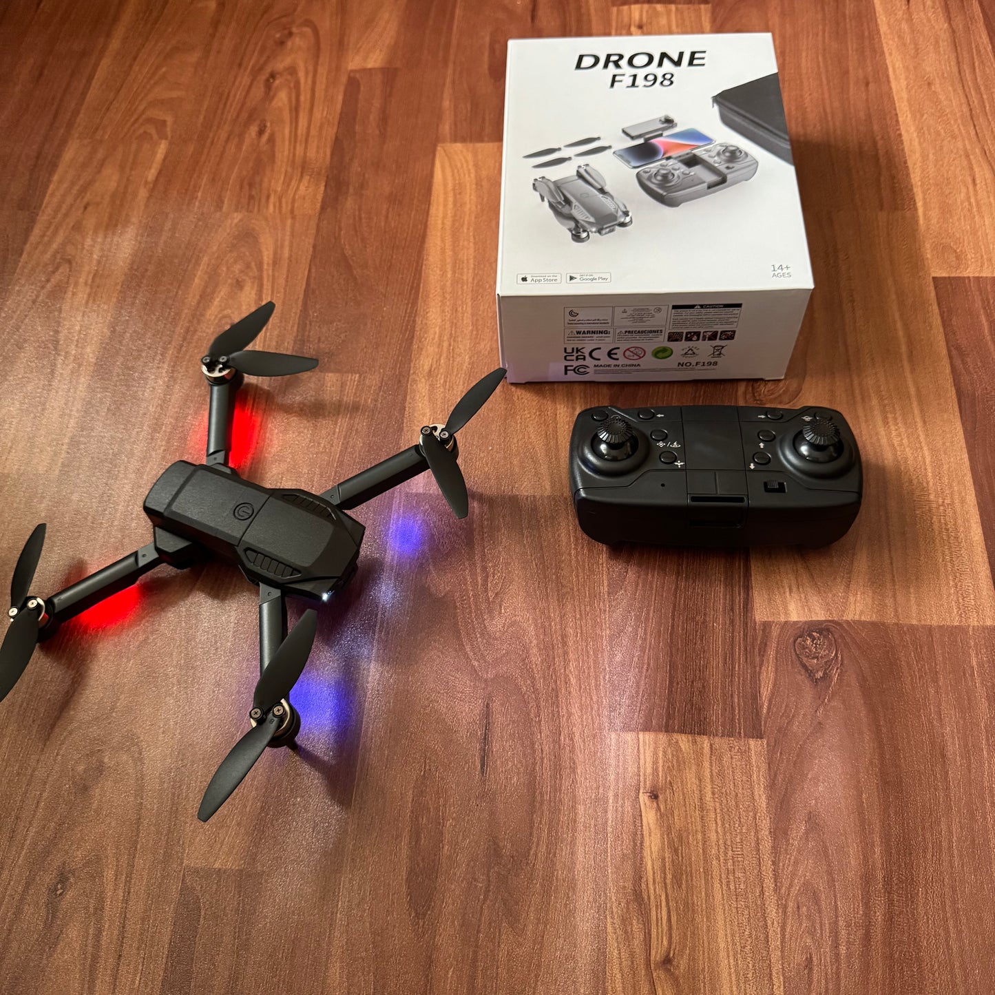 F198 Brushless Motor Drone