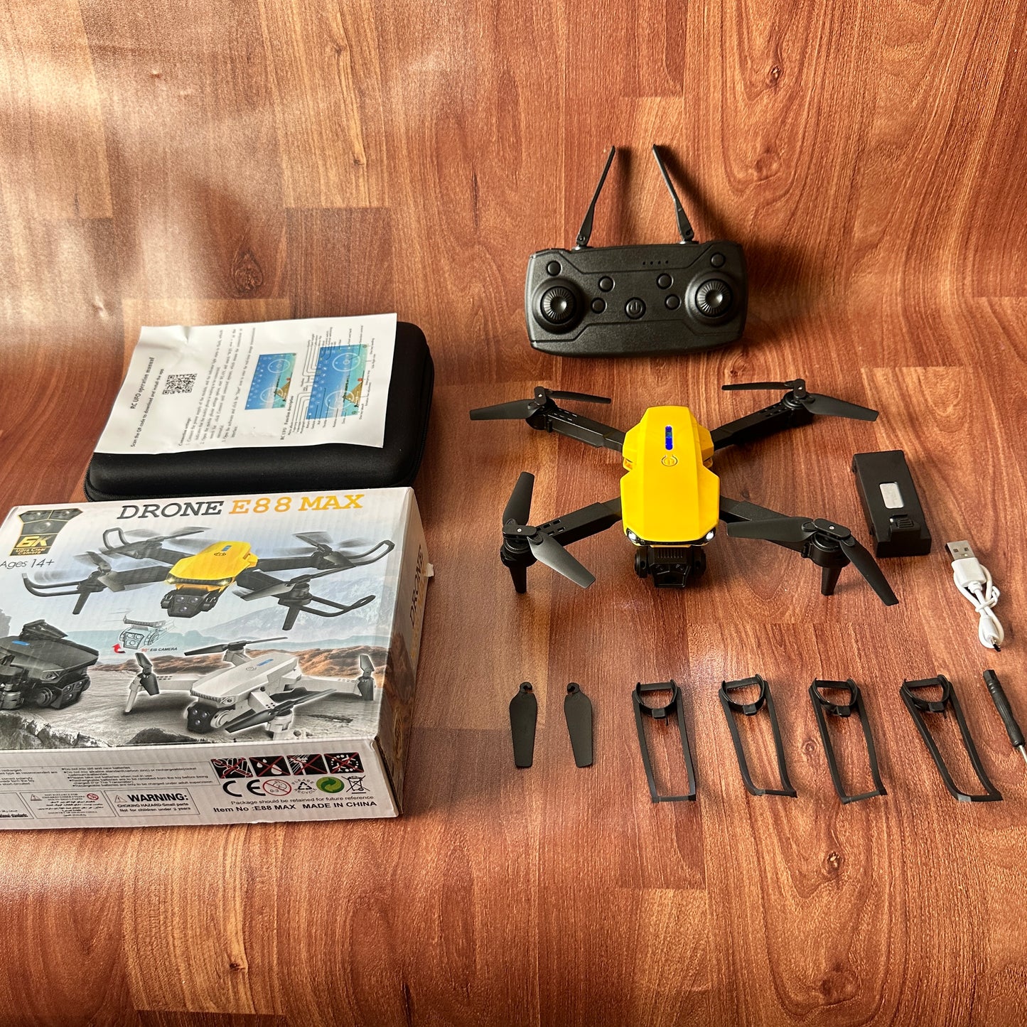 E88 pro max 3 Camera Dual Battery ๐ Drone
