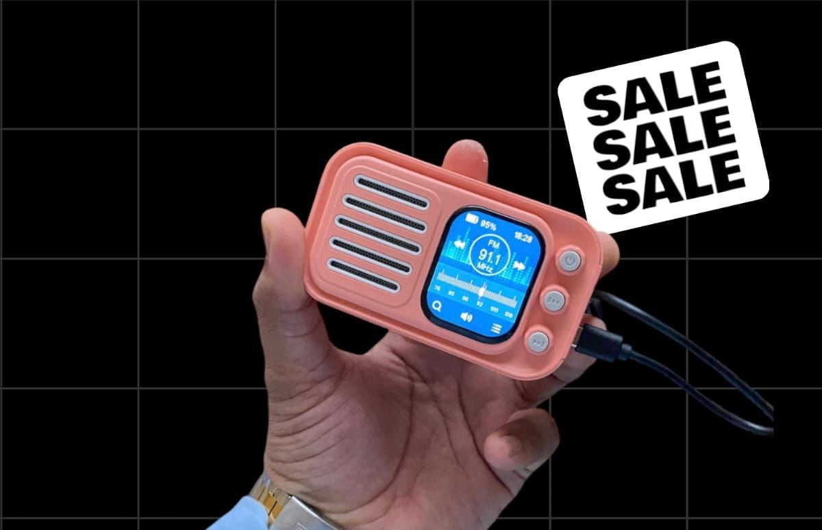 Wireless Speaker With Smart Touch screen