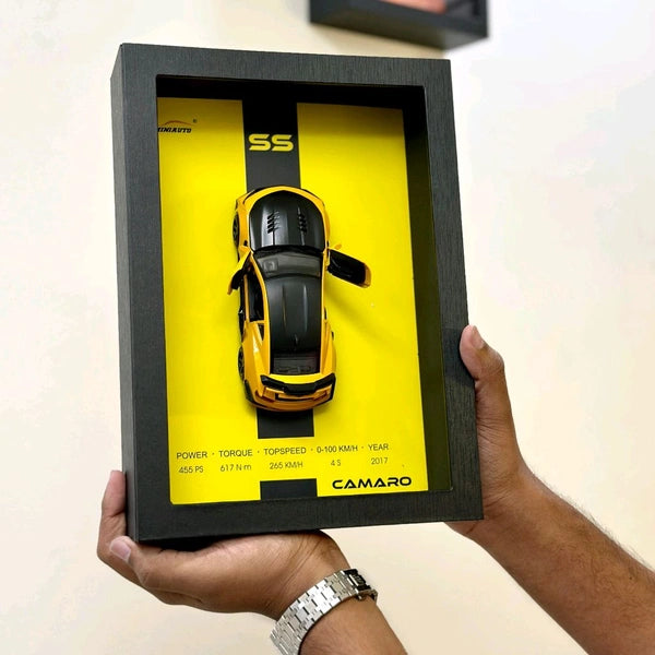Premium Framed Car Model – 3D Wall Decor for Auto Enthusiasts, Unique Models