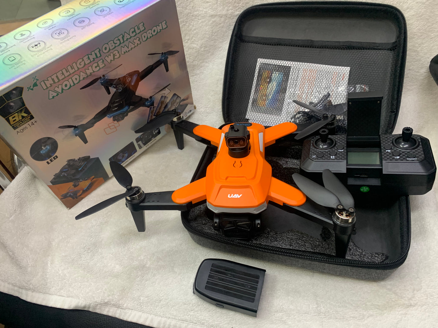 W3 Max Drone with Brushless Motor