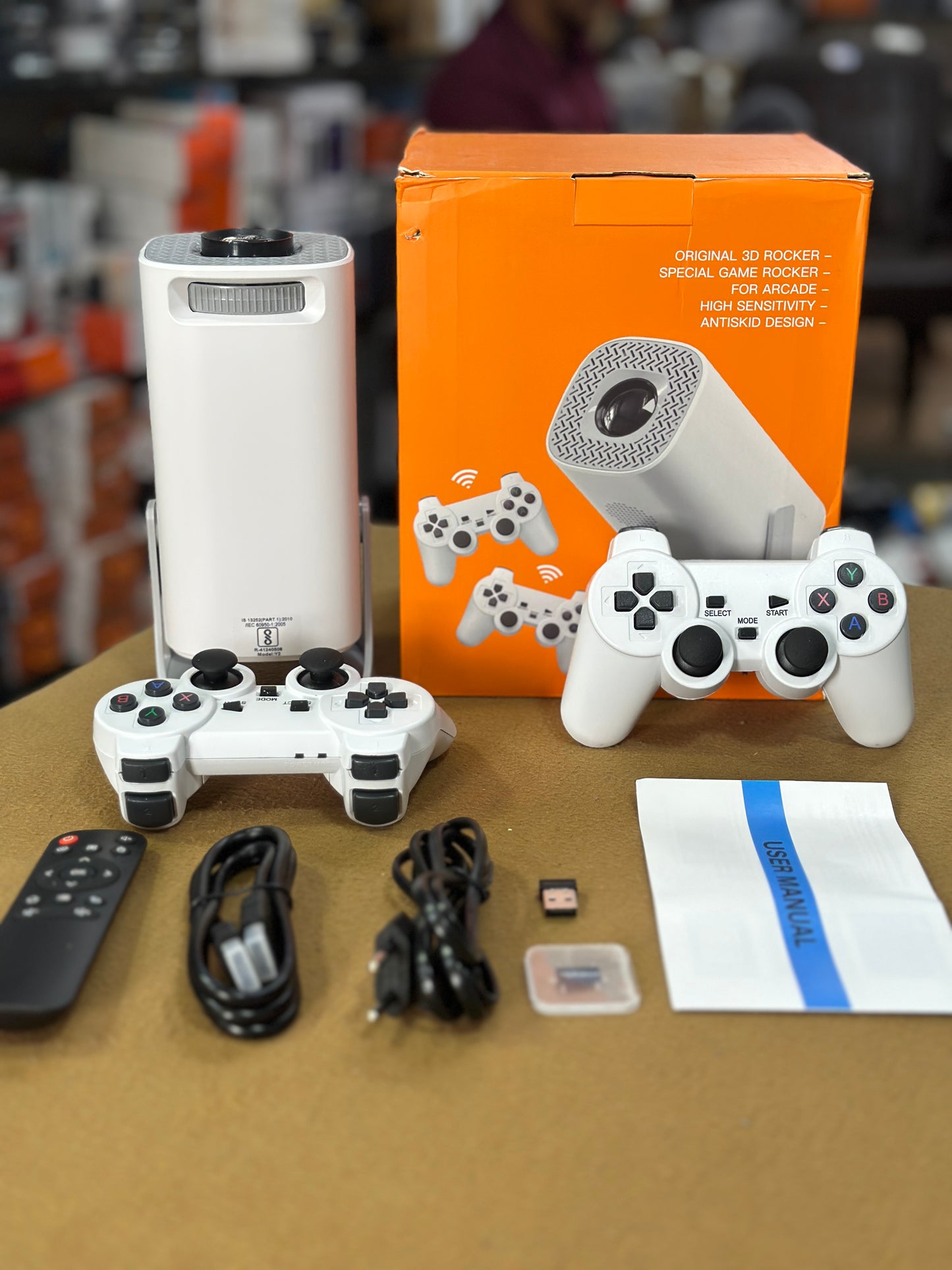 S40 Gaming Ultra HD projector with 4000+ Games