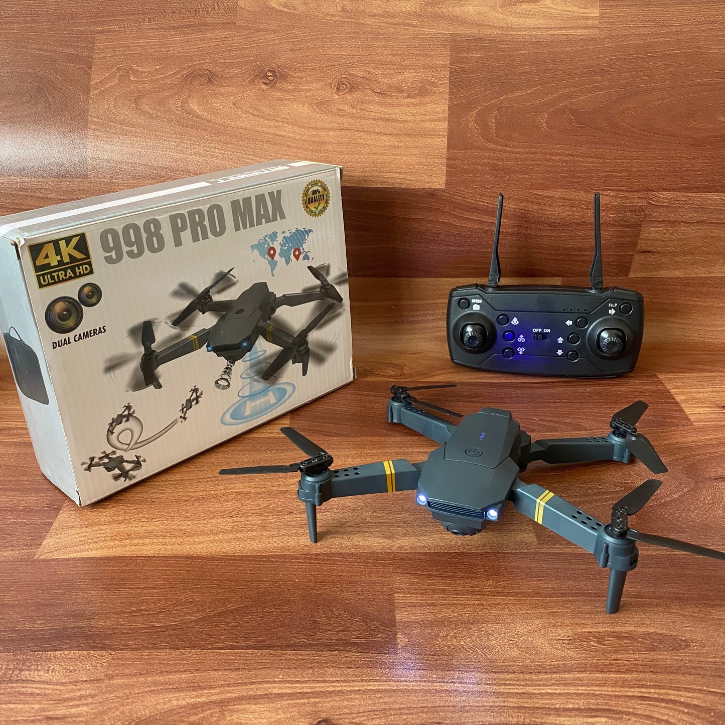 998 pro max drone with dual camera & dual battery