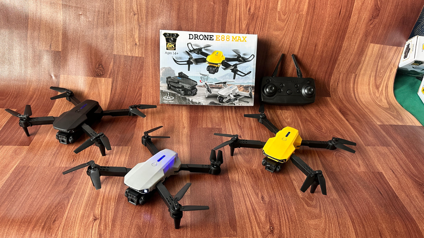 E88 pro max 3 Camera Dual Battery ๐ Drone