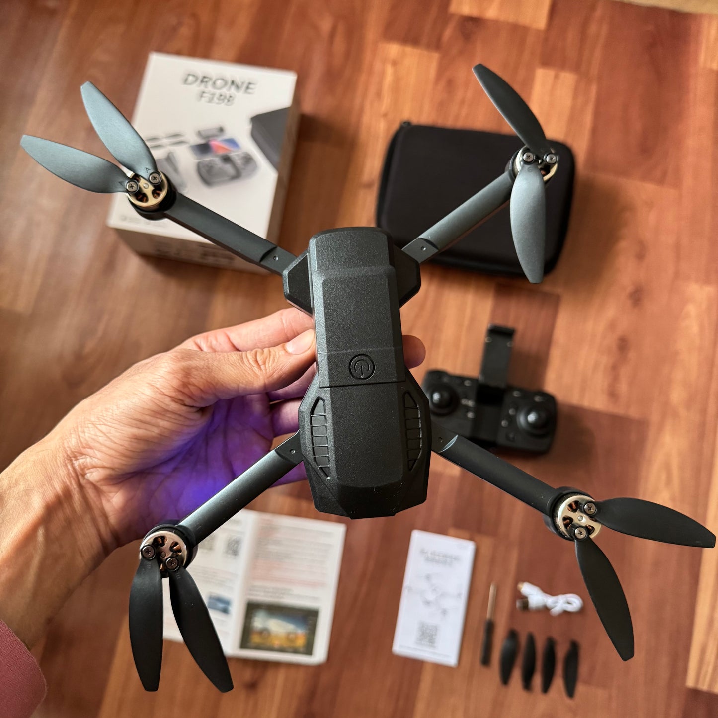 F198 Brushless Motor Drone