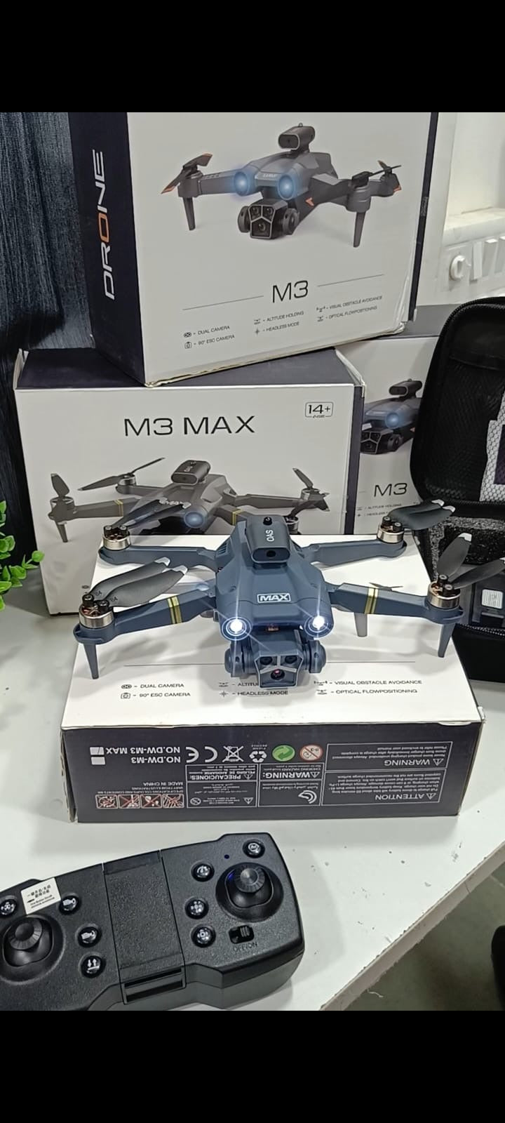 M3 Max with Brushless Motor With Free Extra Battery
