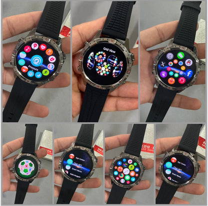 Hk29 Hero Amoled Display Round Dial