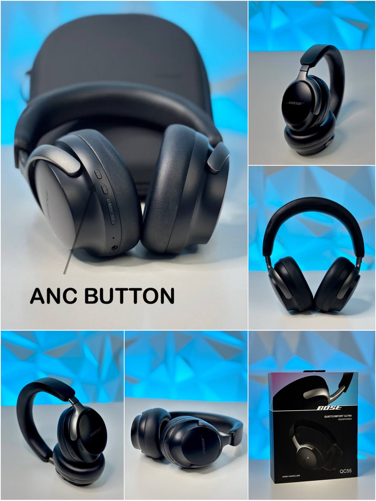 Bⓞse Qc Ultra ANC Headphone with Case