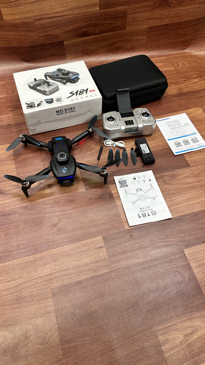 S181 4K Smart GPS Drone with Dual Camera & Auto Return