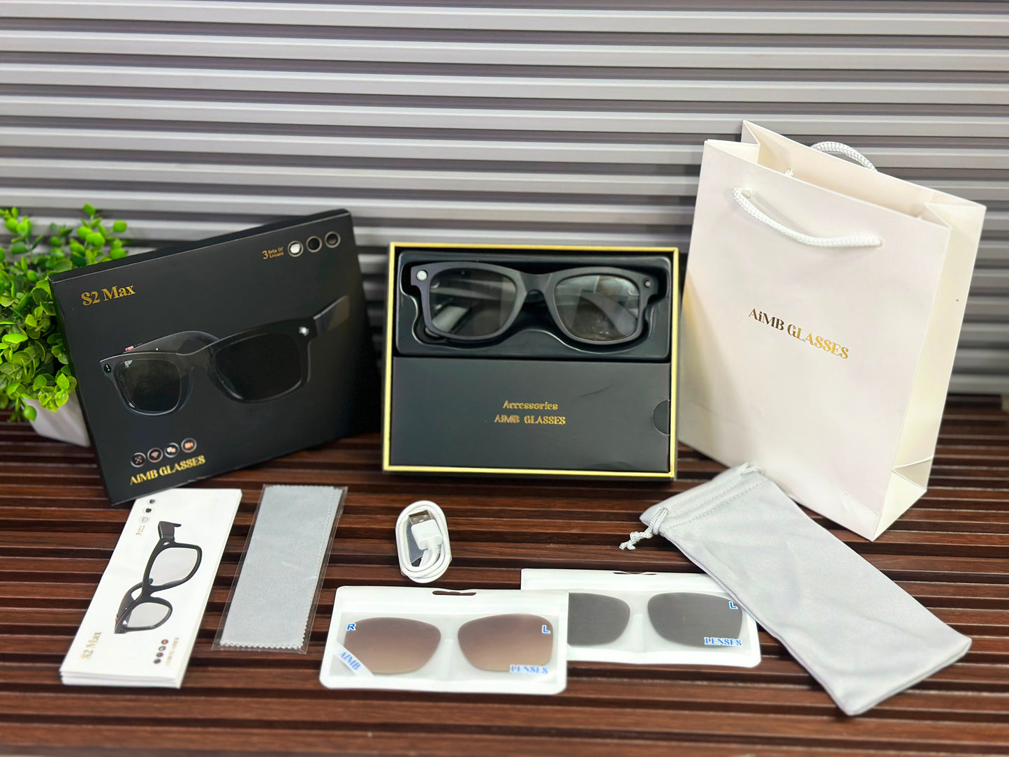 AIMB S2 MAX AI SMART GLASSES