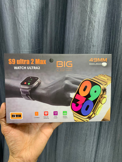 S9 Ultra2 Max Gold Edition 49mm Smartwatch