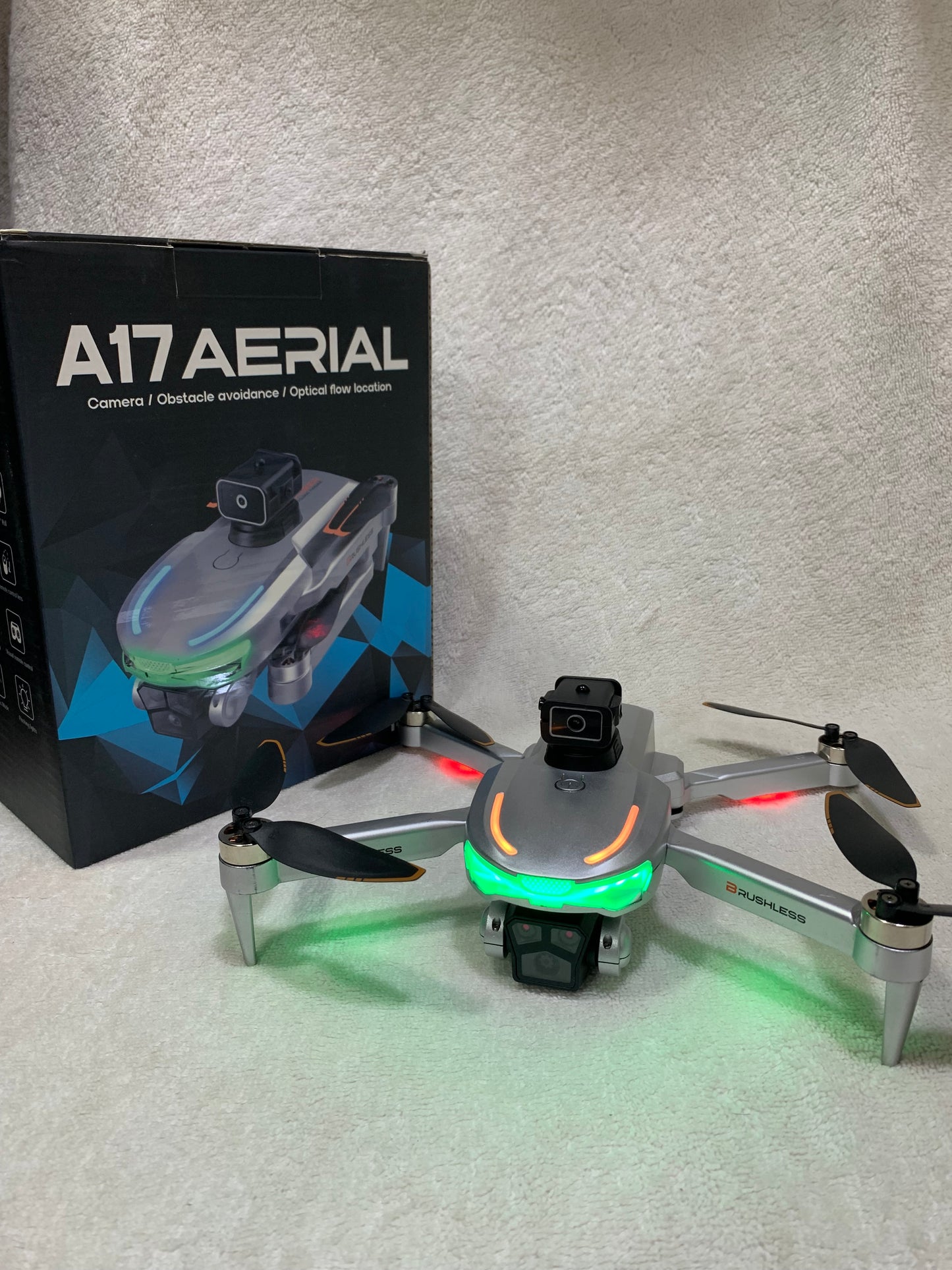 A17 Aerial drone with gimbal camera & brushless motor 2000 mAh battery