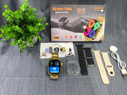 S9 Ultra2 Max Gold Edition 49mm Smartwatch