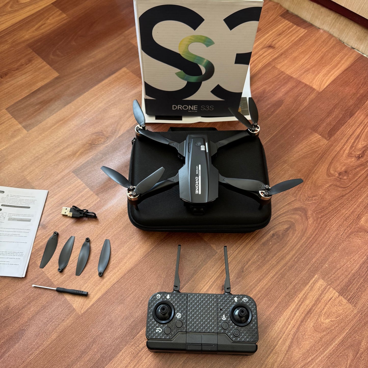 S3S max Drone with Brushless Motor And Gimbal Camera