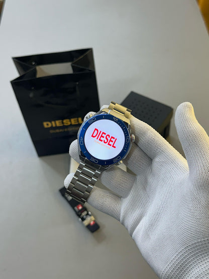 Round Smartwatch With Dual Strap & Premium Hard Box – Bluetooth Calling, Notifications & Fitness Tracking