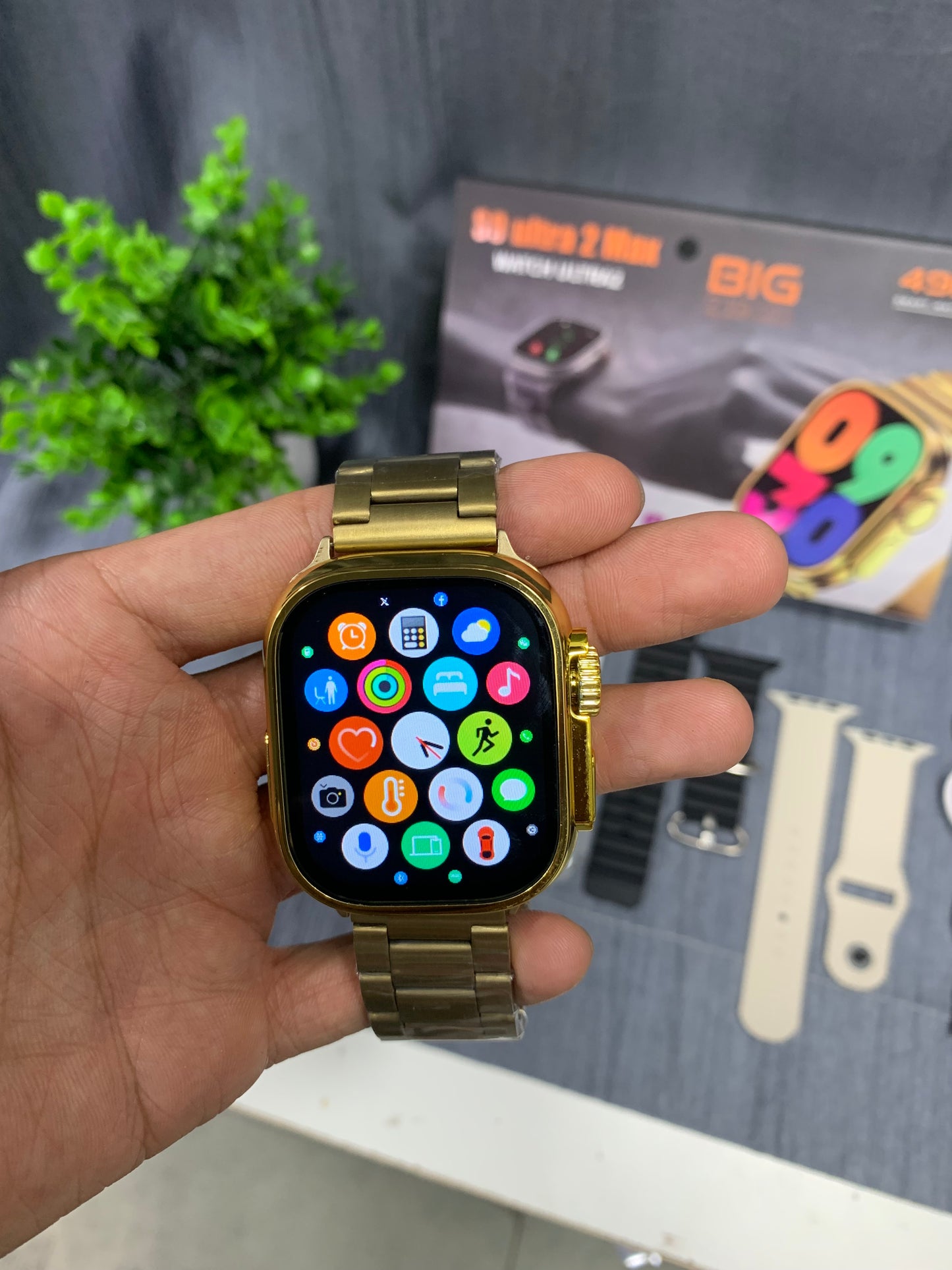 S9 Ultra2 Max Gold Edition 49mm Smartwatch
