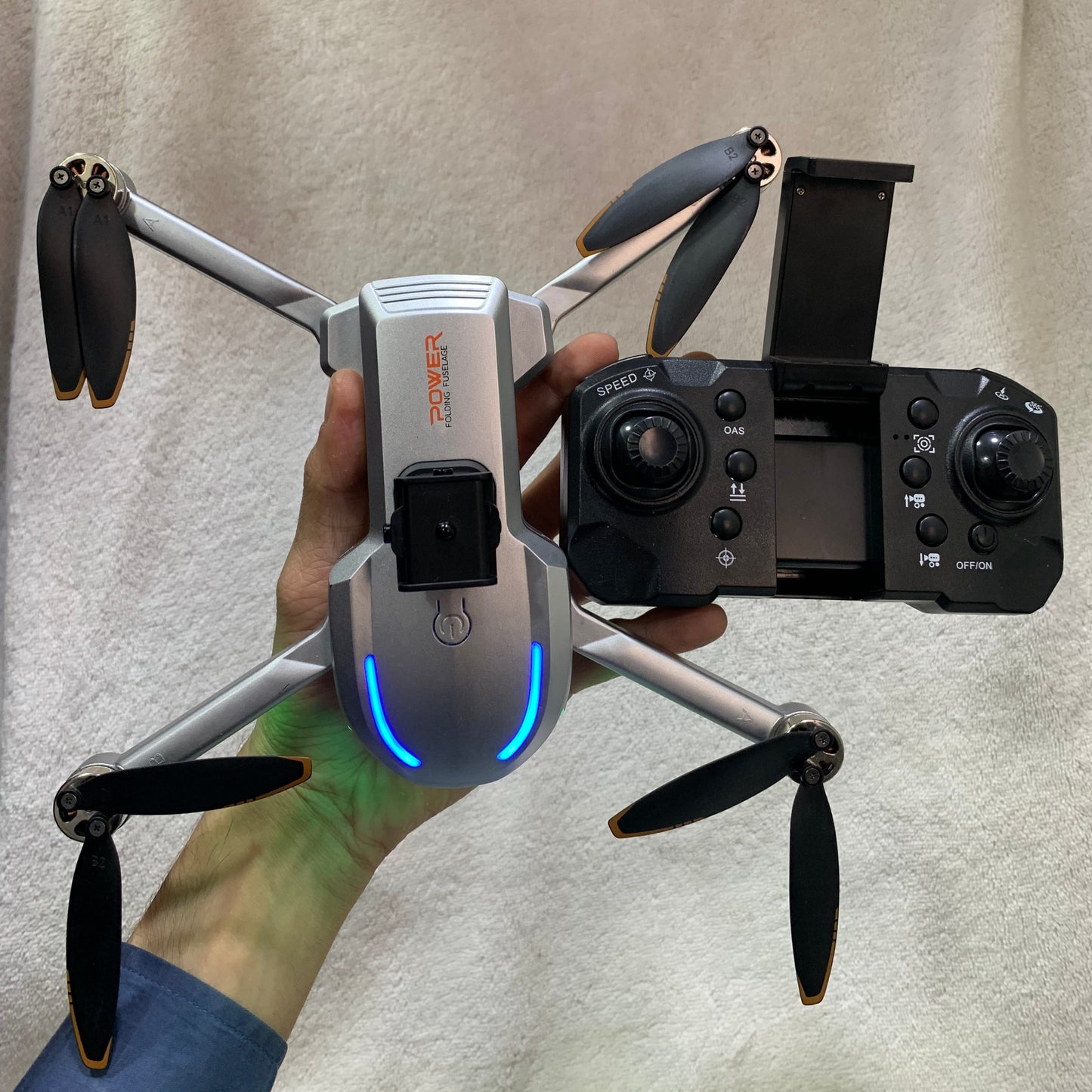 A17 Aerial drone with gimbal camera & brushless motor 2000 mAh battery