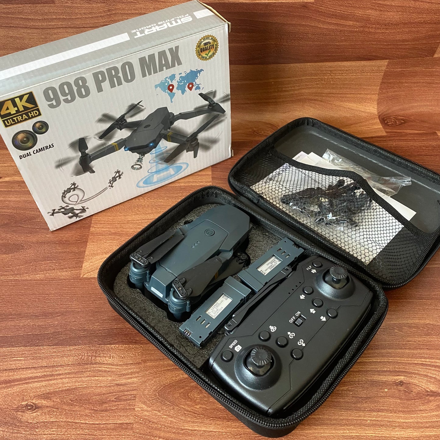 998 pro max drone with dual camera & dual battery