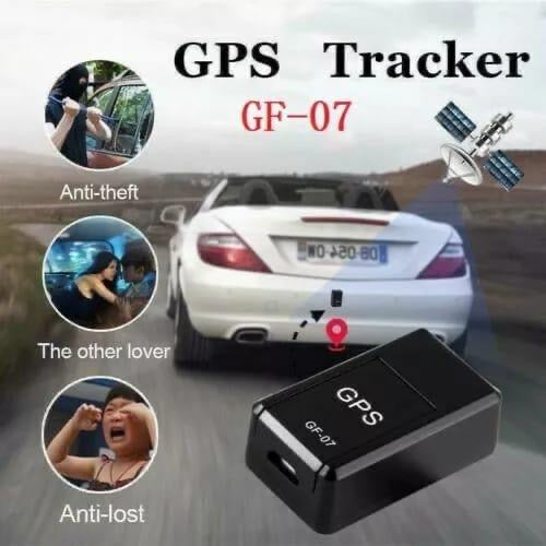 Mini GPS Tracker With Sound Recording, Real Time Tracking, Wireless Portable Device, Easy Installation For Car, Bike, Kids, Elderly & Pets Safety