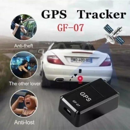 Mini GPS Tracker With Sound Recording, Real Time Tracking, Wireless Portable Device, Easy Installation For Car, Bike, Kids, Elderly & Pets Safety