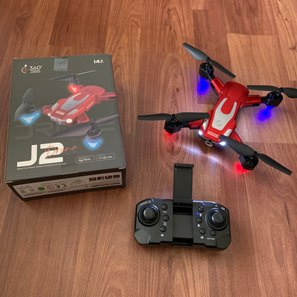J2 drone dual camera dual battery