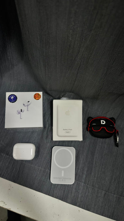 Air Pro 2nd Generation ANC (Type - C) | Free 5000mah Magsafe Powerbank | Free Smart Case | 100% Warranty Covered