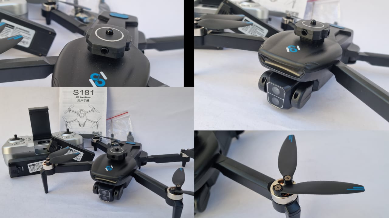 S181 4K Smart GPS Drone with Dual Camera & Auto Return