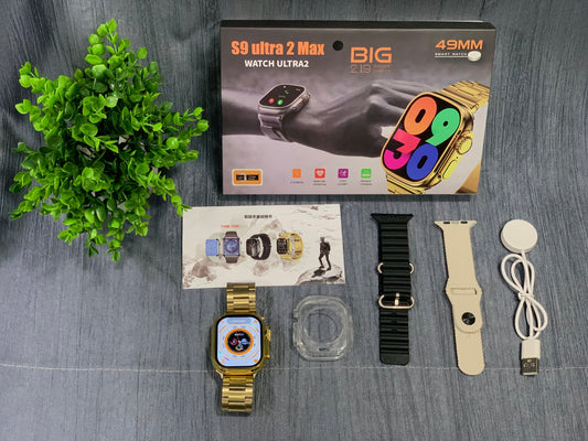S9 Ultra2 Max Gold Edition 49mm Smartwatch