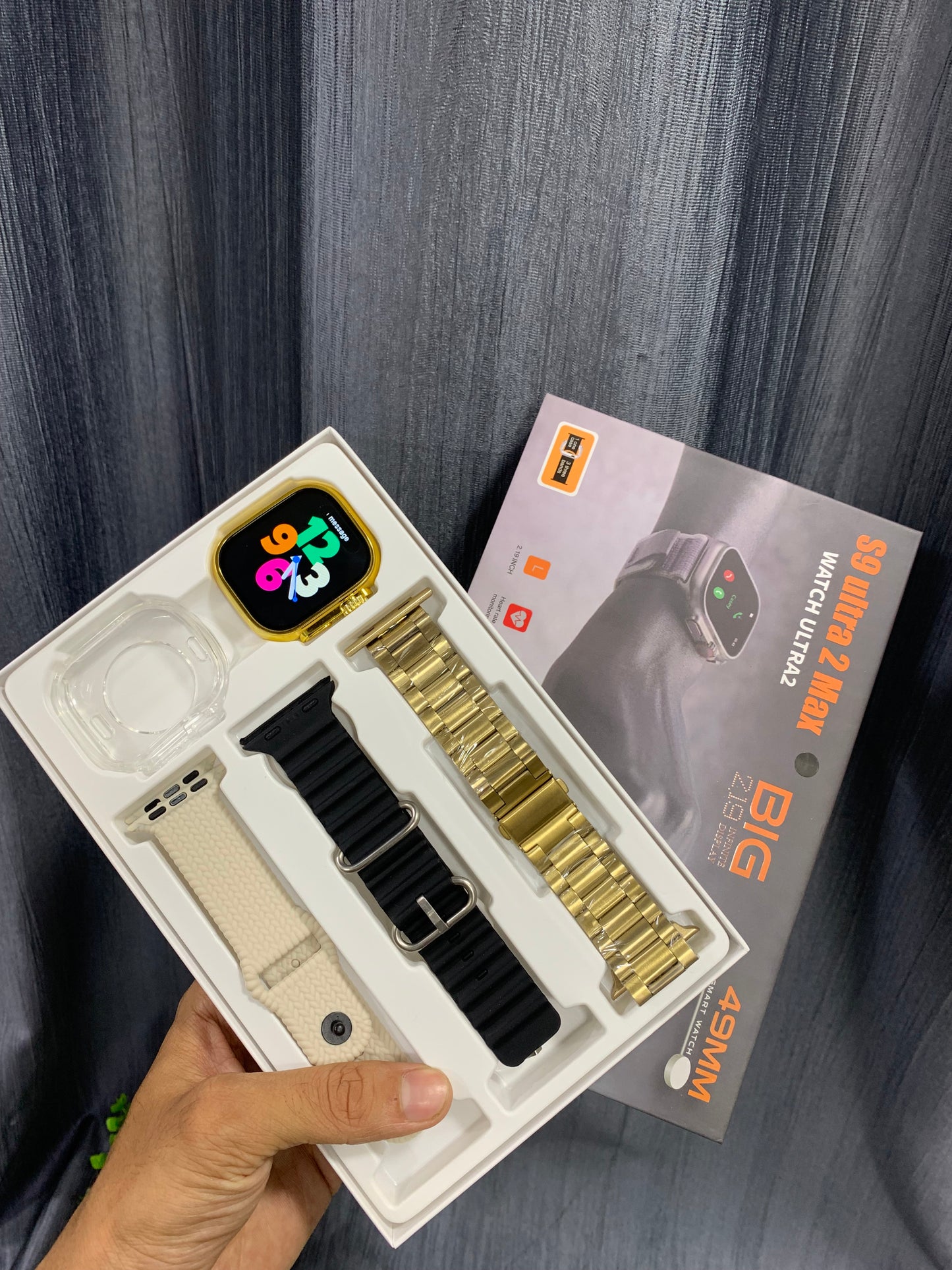 S9 Ultra2 Max Gold Edition 49mm Smartwatch