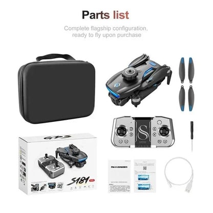 S181 4K Smart GPS Drone with Dual Camera & Auto Return