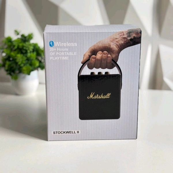 Authentic Stockwell II Portable Speaker Bluetooth Mini Wireless Bluetooth Speaker for IOS/Android/PC With 20+ Hours Of Playback (Pack Of 1)