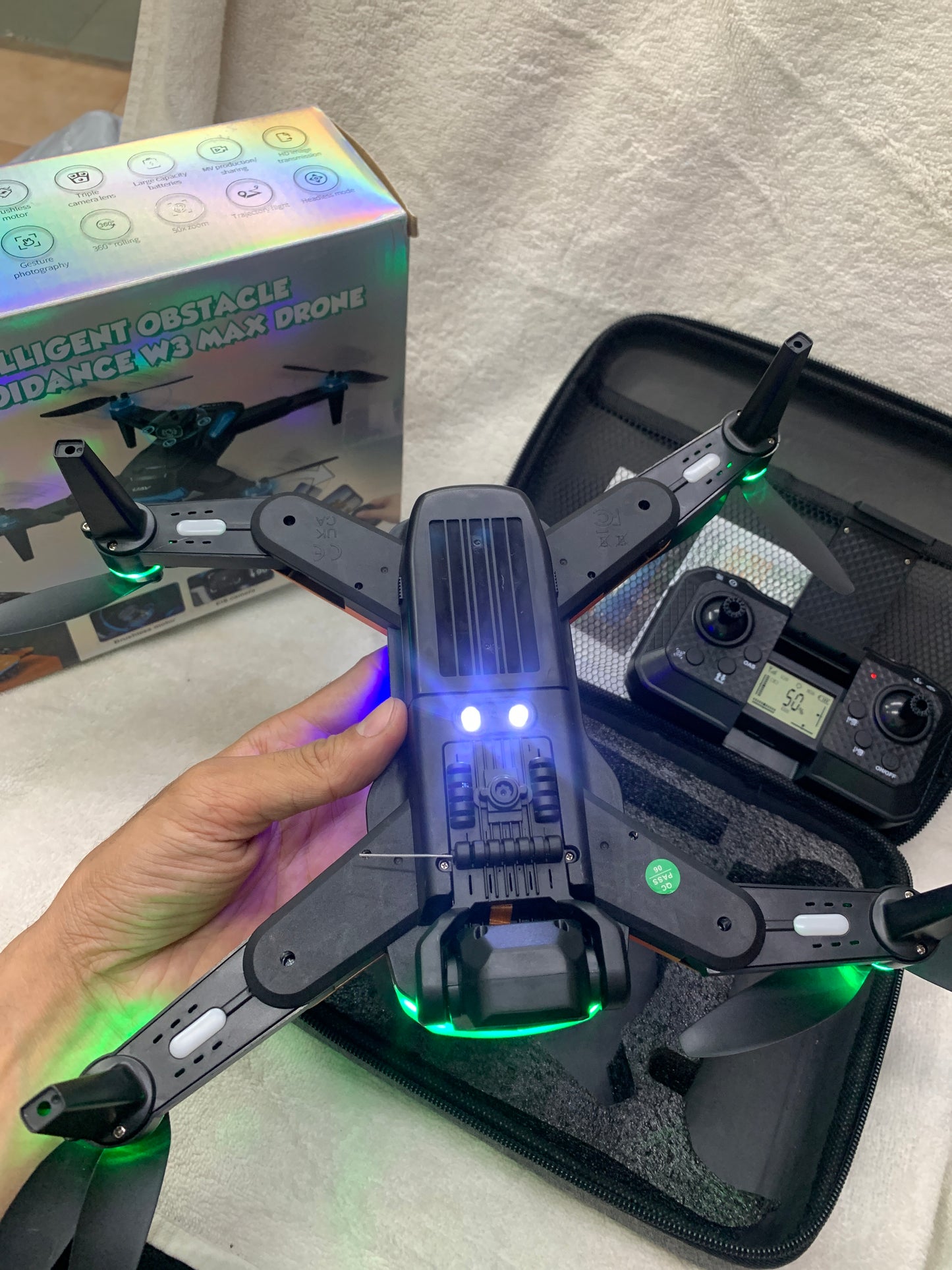 W3 Max Drone with Brushless Motor