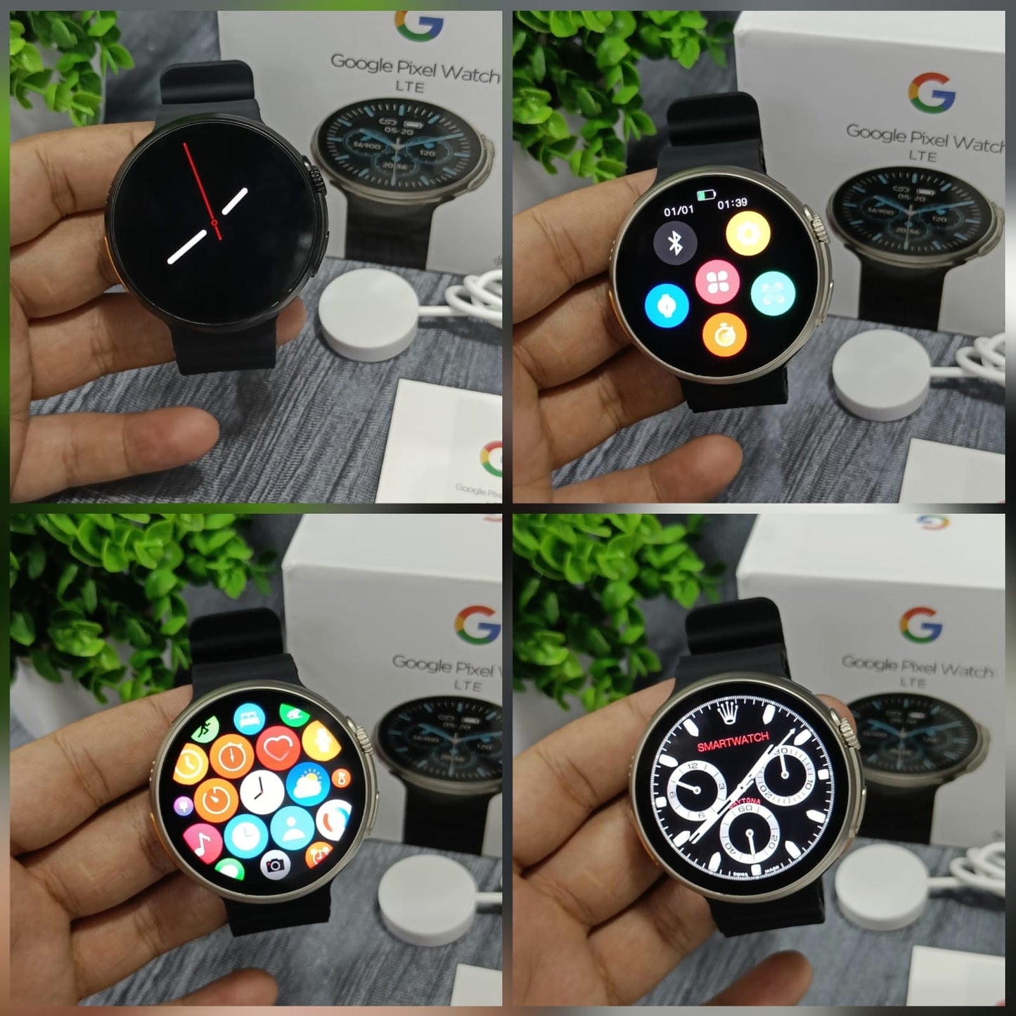 Super Amoled Display Smartwatch